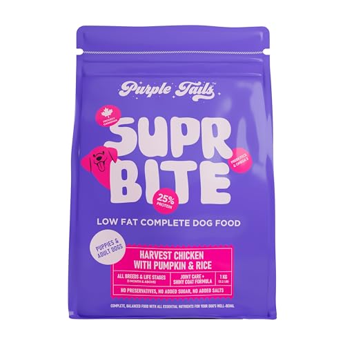 Image of Canada Supr Bite High Protein Dry Dog Food | Puppy & Adult Dog Food | Supports Strong Muscles, Healthy Immunity & Active Lifestyle (1 KG)