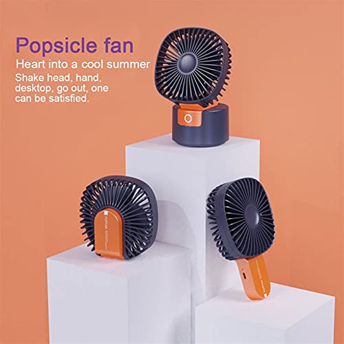 HAOSHAN Mini Fold Draagbare Ventilator Elektrische Hand Held Travel Cooler Koeling Kleine Fans USB Oplaadbare desktop… - Image 6
