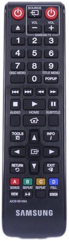 Remote Control for Samsung BD-E5300/XU BDE5300XU Blu-ray Player