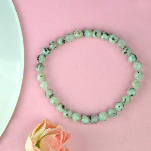 Image of Reiki Crystal Products Natural Crystal Stone Bracelet 6 mm Round Beads for Men & Women | Gemstone Jewellery Bracelet | Reiki Charged | Multiple Stone Variants Available