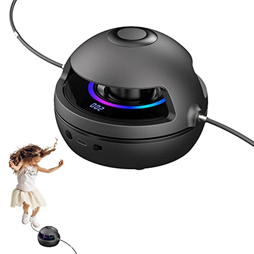 Máquina de pular corda inteligente, máquina de pular de corda ajustável de 1 a 10 níveis | Ajuste de