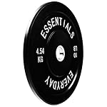 Fitvids 2-Inch Olympic Bumper Plates, Perfect Weight Plates for Weightlifting and Strength Training, Multiple Weights Available - Image 3