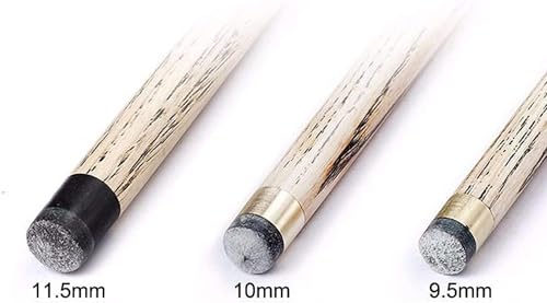 Taco de billar de madera 57 pulgadas con punta 11.5 mm miniatura 3