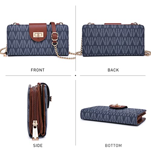 Mkp Collection Women Fashion Small Crossbody Shoulder Bag Cell Phone Zip Wallet Purse And Handbags Clutch Credit Card Holder With Chain Strap #TOP5