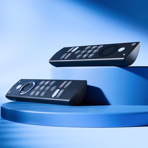 Image of LOUTOC Voice Remote Control Compatible with AMZ TV Stick 3rd Gen (Black)
