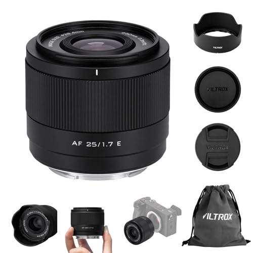 Image of VILTROX AF 25mm F1.7 Air E-Mount APS-C Lens for Sony