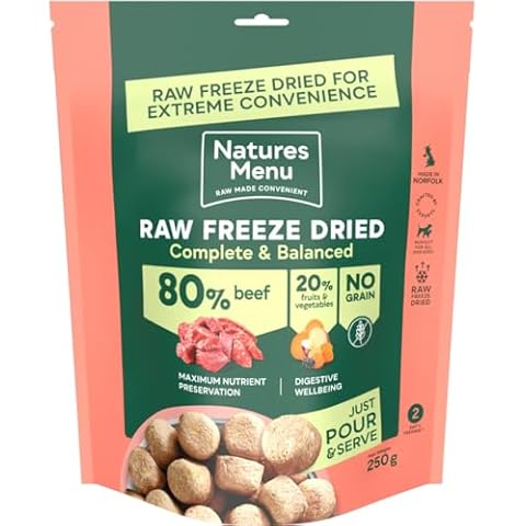 Natures Menu Complete Raw Freeze Dried Dog Food Cover