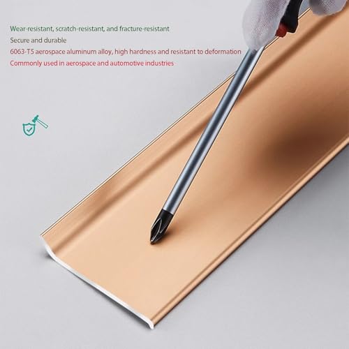 Protector de esquinas para paredes de aleación de aluminio anodizado multicolor 6
