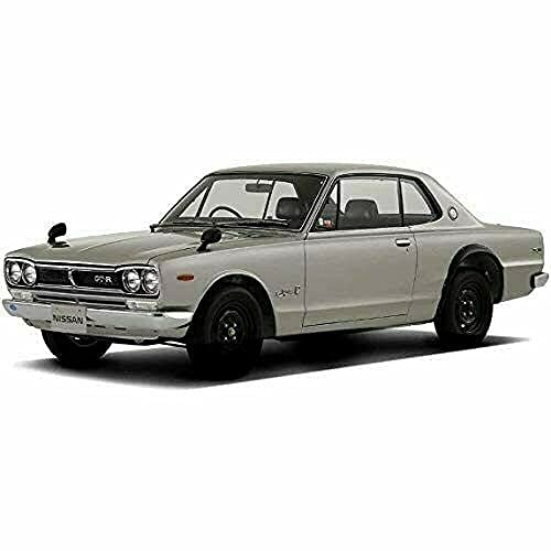 Maquette Skyline 2000 GT-R en plastique argent Aoshima 05882 échelle 1/32 miniature