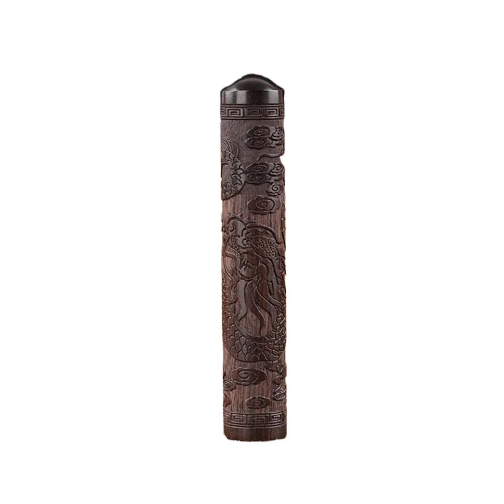 Tianshengqi A Creative Toothpick Holder Solid Wood Box Kitchen Tools Portable Tooth Pick