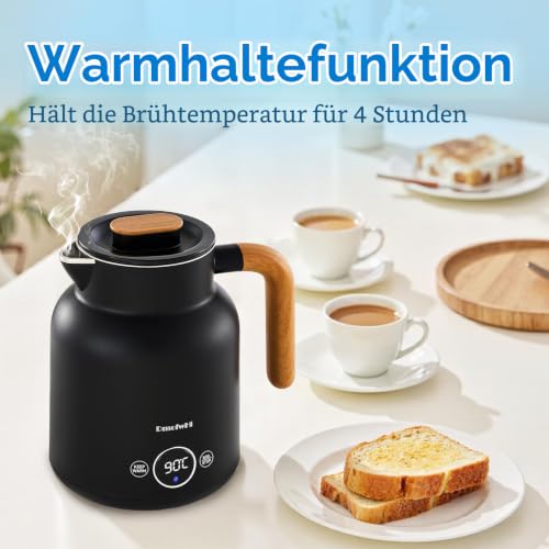 DmofwHi Wasserkocher mit Temperaturregelung, 1 L, 1000 W – Bild 5
