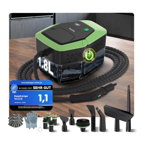 20-IN-1 Dampfreiniger Handgerät【100% Kühler & Akkufreier Griff–Neueste NH...