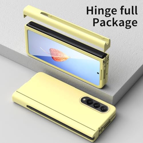 Carcasa Samsung Galaxy Z Fold 4 anti golpes con protector pantalla y bisagra 5
