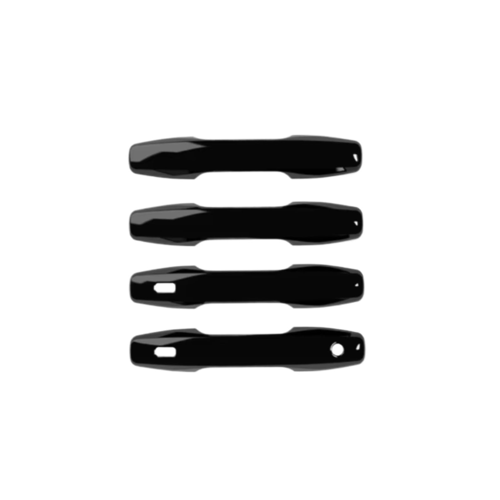 Qdzvalumv Gloss Blcak 4Pcs Car Door Handles Cover Shell Compatible With Toyota For Rav4 Xa60 2026-2028 Car Exterior Door Handle Cover Trim Styling Decoration Stickers Parts Accessories Set(Gloss Blcak 4Pcs)