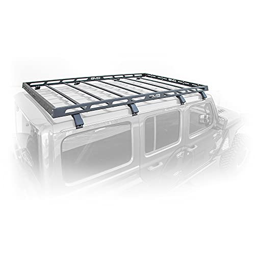 DV8 Offroad Roof Rack for 2018-2025 Jeep Wrangler JL 4 ...