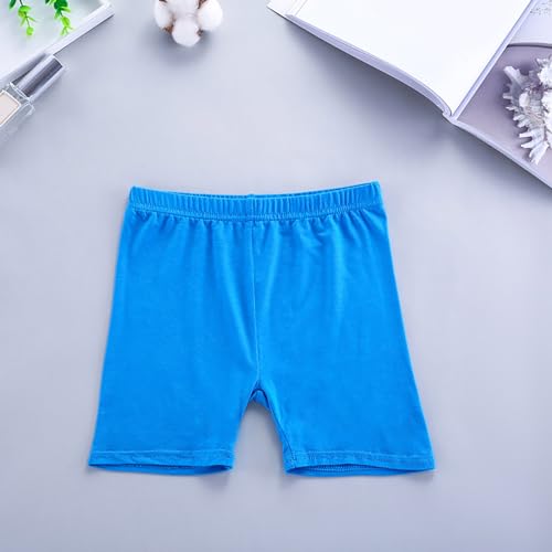 Girls Athletic Leggings Solid Color Cotton Slip Shorts Summer Casual Elastic Waist Running Yoga Shorts Pants Clothes2