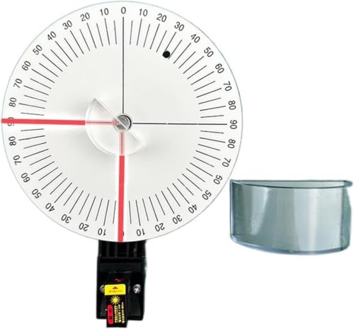 Kit de experimentos de óptica geométrica y refracción para laboratorio de física