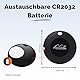 Lifemate - Life Tag - Apple Find My/Wo ist? Tracker - Alternative zu Airtag - Schlüsselfinder/Kofferanhänger - Bluetooth Tracker - 4er Pack