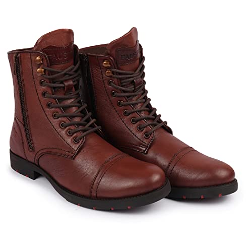 Image of FAUSTO Men's Leather Boots