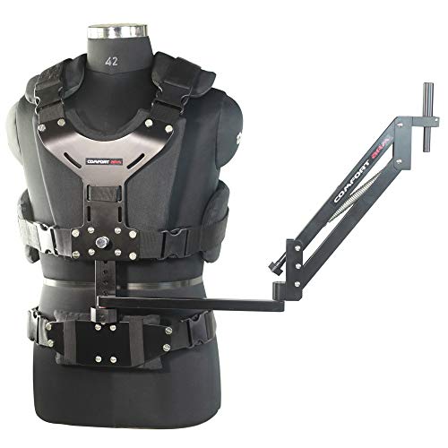 Image of FLYCAM Comfort Stabilizing Arm & Vest for Handheld Camera Stabilizers. Stabilization Body Mount System for Camcorders Stabilization, Flycam 5000 /3000 /DSLR Nano. Payload up to 5kg11lb. (CMFT-AV)