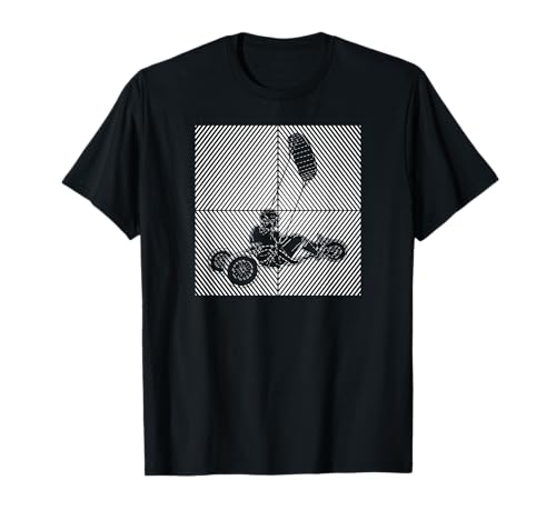 Strand-Kite Windracer Land-Kite Kite-Strandsegler Kite-Buggy T-Shirt