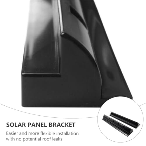 Panneau solaire déflecteur de toit et support de fixation x2
