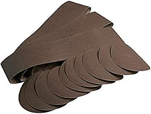 Scheppach Band-Tellerschleifer BTS900 mit 18 tlg. Schleifset | Schleifmaschine 370W | 230V | 2850 min-1 | Schleifteller Ø 150mm | inkl. 12x Schleifpapier / 6x Schleifband | Bandschleifer Schleifgerät