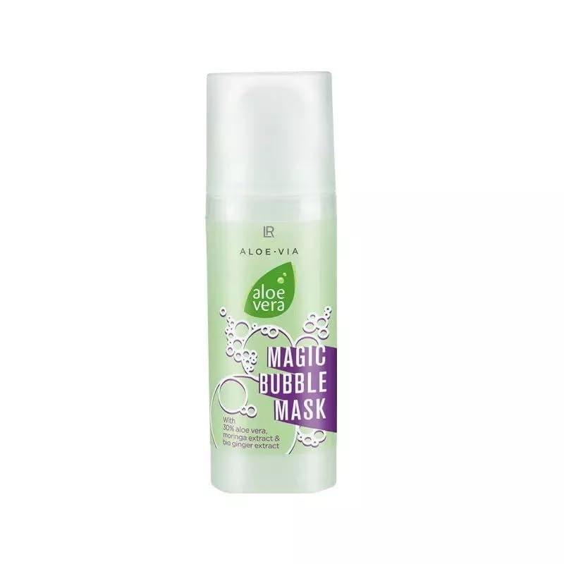 Amazon.com: LR Health&Beauty Aloe-Via Aloe Vera Skin Magic Bubble Face Mask  50 ml./1.7 fl.oz. : Beauty & Personal Care
