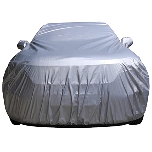 Image of NEODRIFT 'CrystalTech' Car Cover for BMW X4 (100% Water-Resistant, All Weather Protection, Tailored Fit, Multi-Layered & Breathable Fabric) (Colour: Crystal Silver)