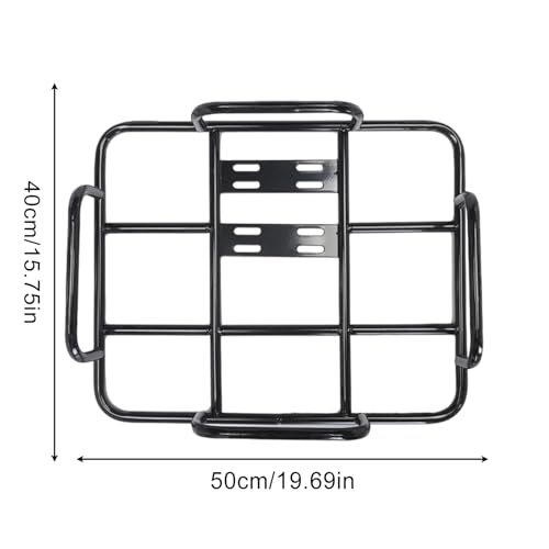 Panier de vélo arrière à grande capacité de stockage - 5