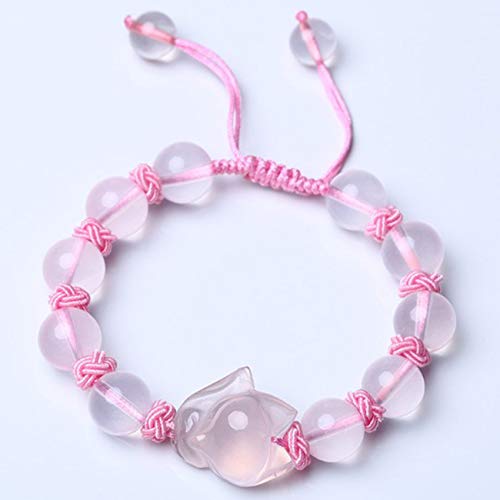 Bracelet Feng Shui en citrine 8mm pour surmonter le stress et inviter le mariage durable