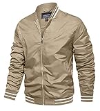 [Detail]: 100% Polyester. Stehender Baseballkragen. Reißverschlussöffnung. Regelmäßige Passform. Rippen um Ausschnitt, Manschetten und Saum.