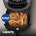 Philips Air Fryer 3000 Series 6.5qt, Cooking Window, 16-in-1 Air Fryer, RapidAir Plus Technology, Fat Removal, HomeID Recipe App, Easy to Clean (NA330/00)
