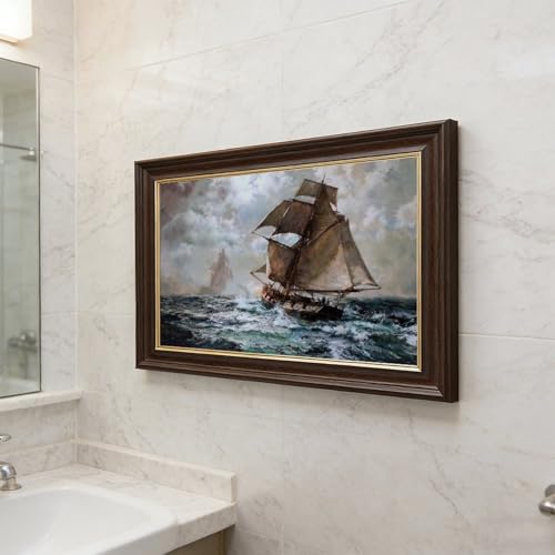 Tableau cadre Night Suspect Montague Dawson pour habiller un mur vide - 5