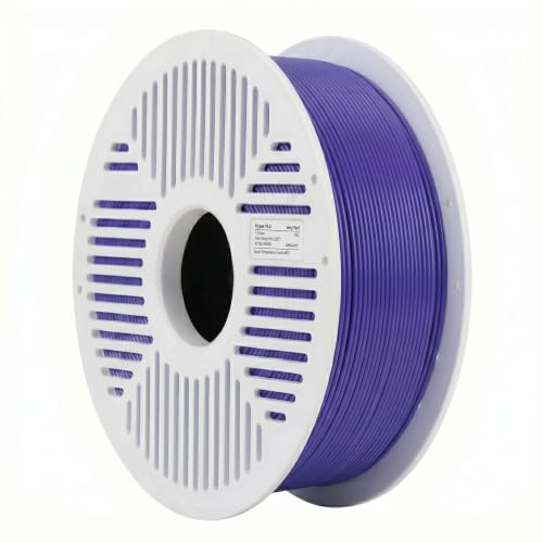 Image of Creality PLA Filament with Reusable Spool 1KG, 1.75mm PLA 3D Printing Filament 2.2lbs High Dimensional Accuracy, Easy Installation Detachable Spool, Fits for Most 3D Printers, Perry Blue