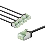 goobay – goobay CAT 8.1 Netzwerkkabel im 5er Set/Patchkabel geschirmt