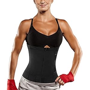 Women Neoprene Sauna Sweat Waist Trainer Belt Belly Cincher Corset Trimmer Band
