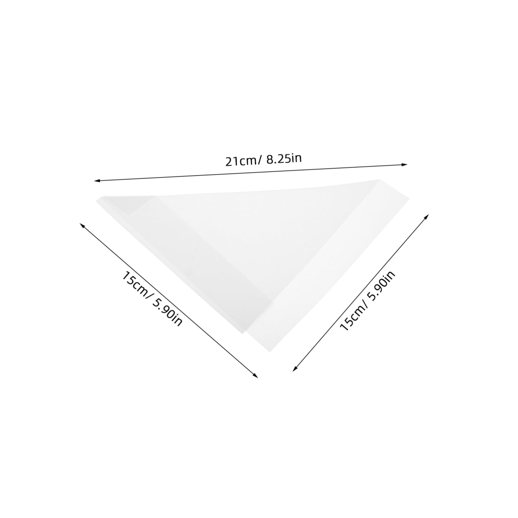 KOMBIUDA Insect Specimen Collection Triangle Paper Bags 20pcs Butterfly Sampling Educational Supplies Classroom Science Teaching