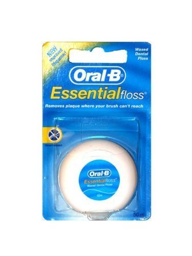 Oral-B Essential Floss Waxed Regular 50m - Pk of 12