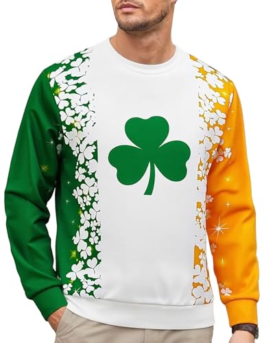 Image of Men's Novelty Festivals Sweatshirts Long Sleeve Shirts Outfits