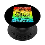 Golfcoach Kaffee PopSockets mit austauschbarem PopGrip