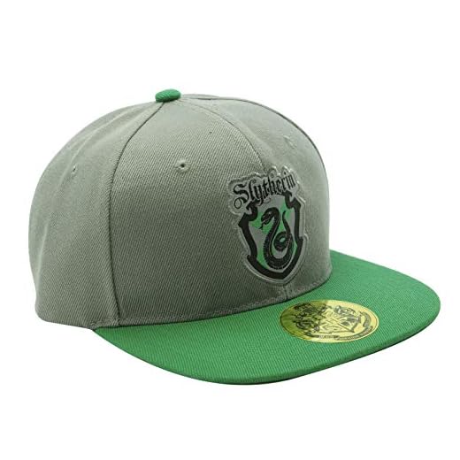 ABYstyle - Harry Potter - Gorra Snapback - Slytherin - Gris y Verde