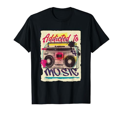 Addicted To Music Boombox �O���t�B�b�N T�V���c