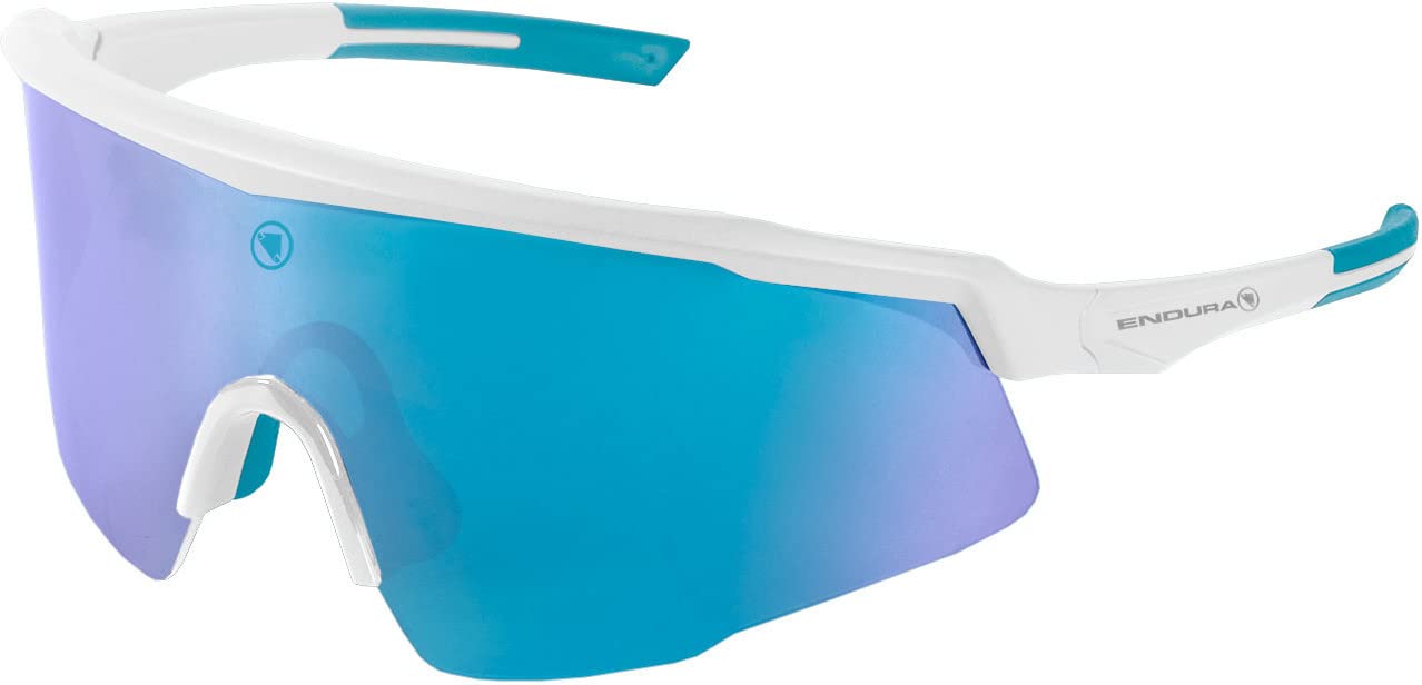 Endura Unisex Adult Shumba II Cycling Glasses Set | Lightweight | Anti-Fog Glasses, White, One Size