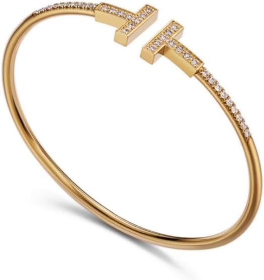 TiffanyダブルTフルダイヤブレスレットです極美品 Tiffany&Co.ダブル T ダイヤモンドブレスレット 極美品 - メルカリ