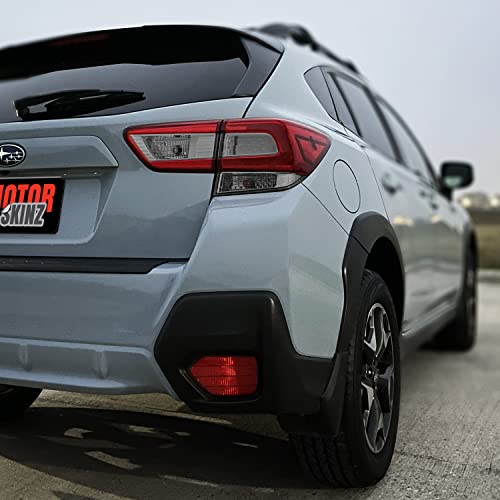 Image of SlickMod PreCut Vinyl Smoke Tint for 2018-2022 Subaru Crosstrek Tail Light (3. Turn Signal & Reverse, 35% Light Smoke)