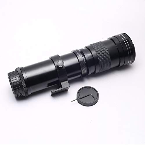 DEVMO 420-800mm Telephoto Lens Compatible with Nikon D5300 D5100 D3400 D3300 D3200 D3100