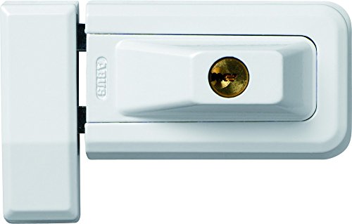 ABUS Fenster-Zusatzsicherung 3030 - Schwenkbares Sicherheitsschloss für Fenster und Türen verschiedenschließend - ABUS-Sicherheitslevel 6-02200 - Weiß