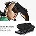 Konstreet for Samsung Galaxy Z Fold 7 Case with Credit Card Holder S Pen Holder and Cash Slot Fashion Design Luxury Business Retro Leather Magnetic Closure Cover- Black