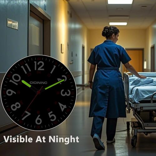 Image of Watch with Second Hand Nursing for Women, Analog Watches for Nurses, 12 /24 Hour Military Time, Easy Read Dial, Colorful Silicone Band